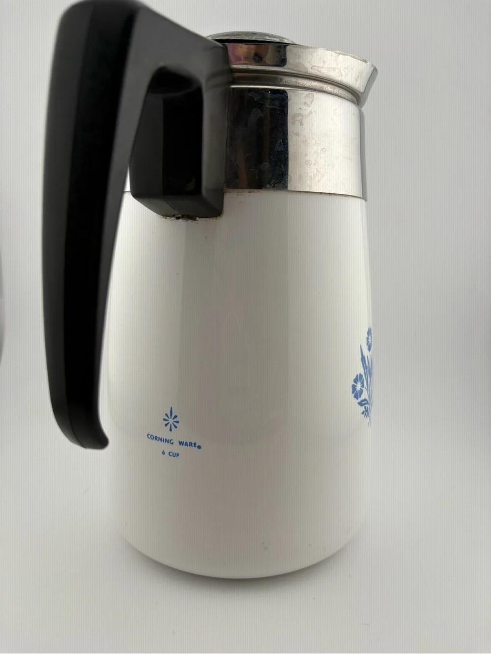 Corning Ware Blue Cornflower 6-Cup Percolator